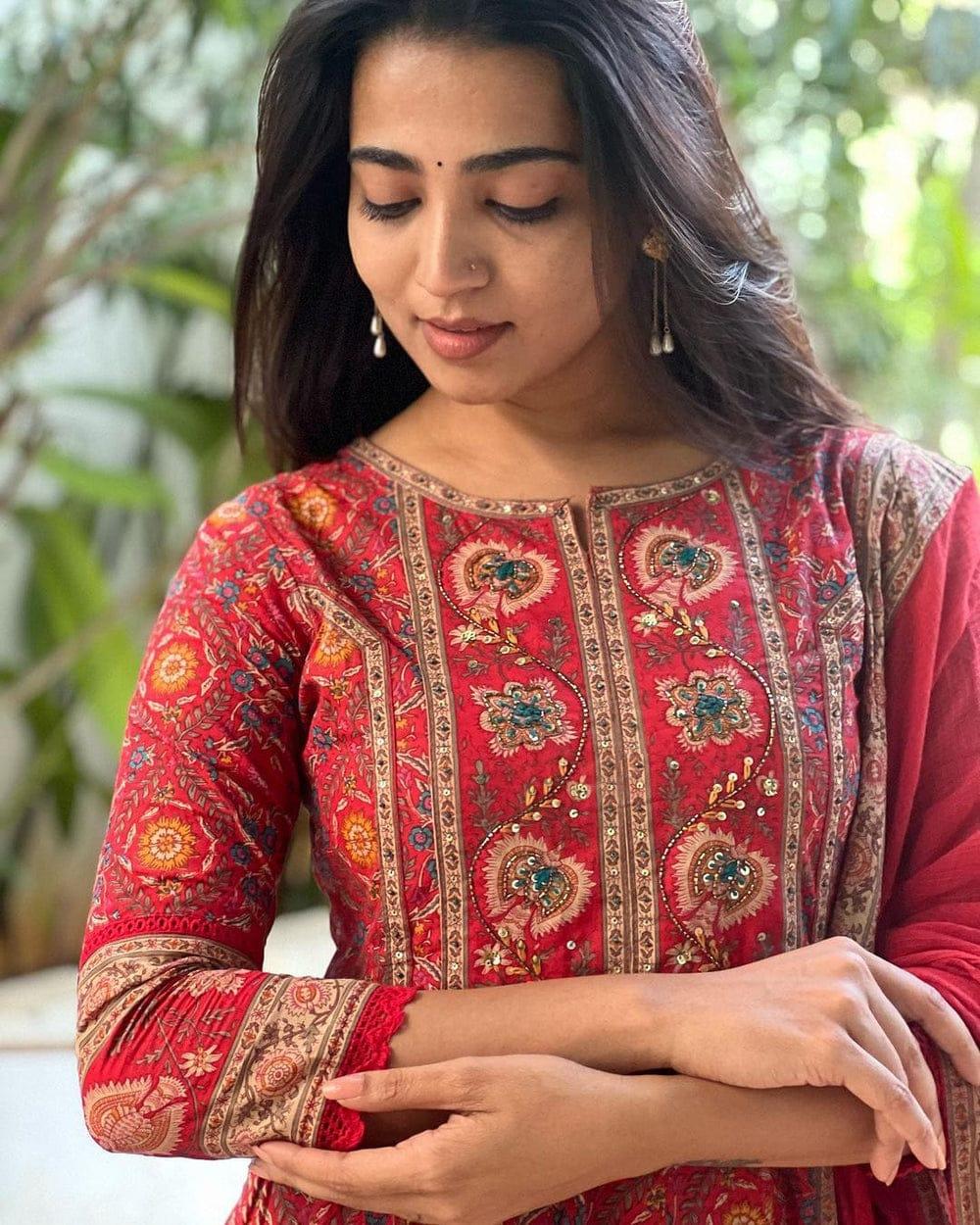 Cotton Printed Kurta Set